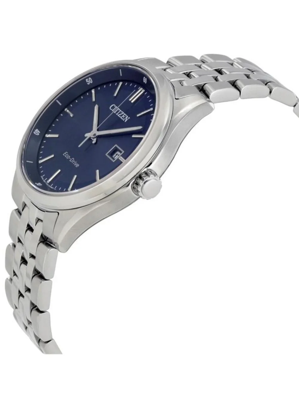 NWT Citizen Men's Bracelet Blue Dial Eco-Drive Watch